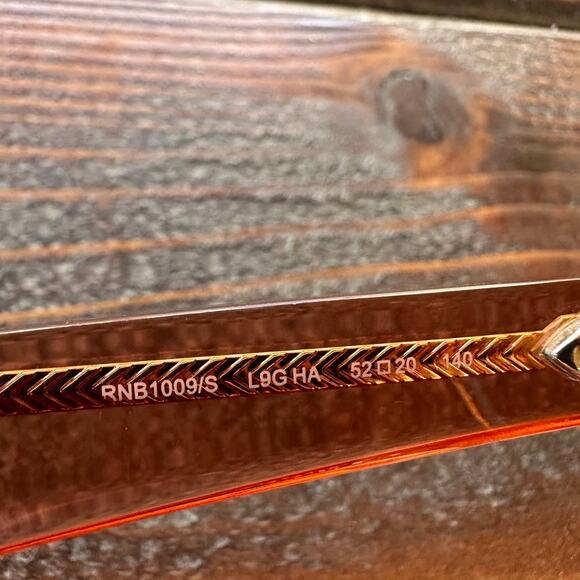 Rag & Bone Havana Tortoise Cat Eye Sunglasses RNB1009 - Picture 12 of 16